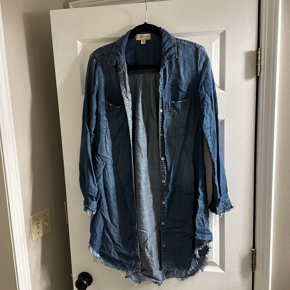 Cloth & Stone Denim Dress